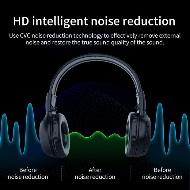 B570 Bluetooth Headphone Wireless Headset HiFi Stereo Foldable