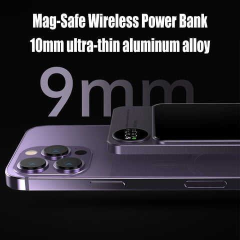 10000mAh Macsafe Powerbank Magnetic Power Bank Wireless
