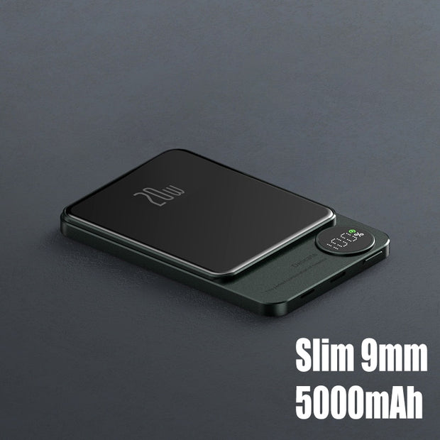 10000mAh Macsafe Powerbank Magnetic Power Bank Wireless