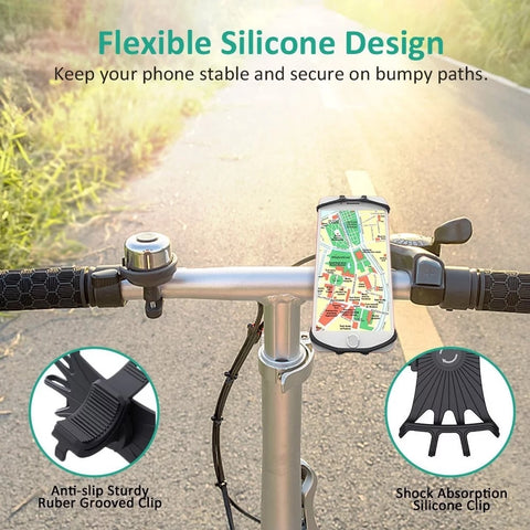 Universal Motocycle Bicycle Mobile Phone holder for iPhone Samsung