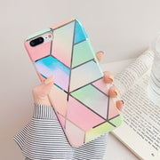 LOVECOM Plating Geometric Phone Case For iPhone 14 13 11 12 Pro Max