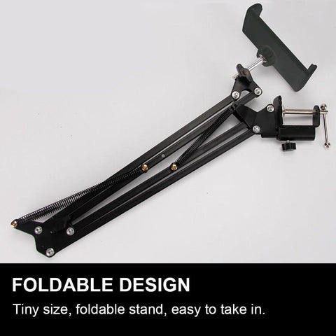 Foldable Adjustable Flexible 360 Rotating Long Arms Mobile Phone Holder
