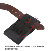 WEFOR Black Army Camo Bag for Mobile Phone Belt Pouch Holster Cover Case