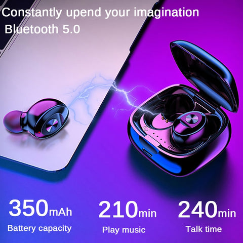 TWS 5.0 Bluetooth Earphone Wireless Color Earphone Mini Inear Sports