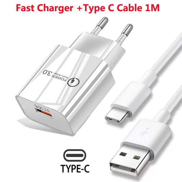 Fast Charger USB EU Wall Mobile Phone Charger