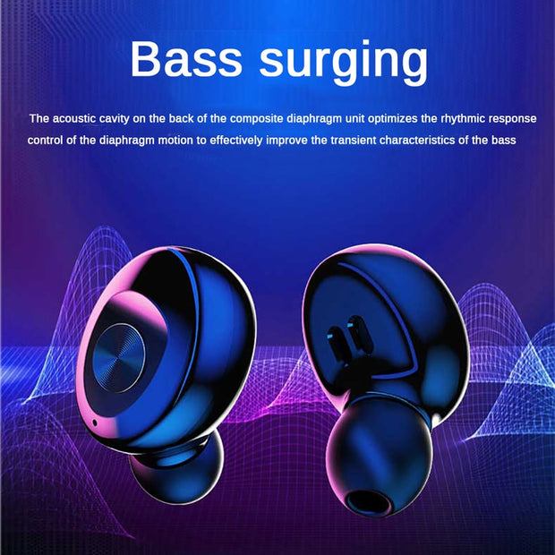 TWS 5.0 Bluetooth Earphone Wireless Color Earphone Mini Inear Sports
