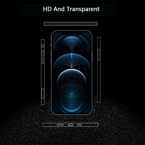 TPU Hydrogel Rim Film HD Transparent For iphone12/12Promax Mobile Phone Side Film Protective Ultra-Thin For iphone11 8Plus Xs