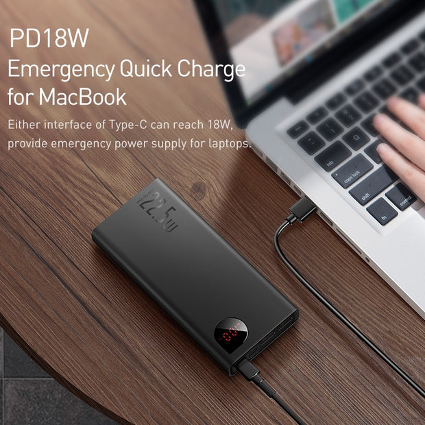 Baseus 22.5W Power Bank 20000mAh Portable Fast Charging Powerbank