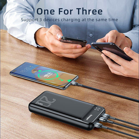 Essager Power Bank 20000mAh External Battery Pack 20000 mAh Powerbank