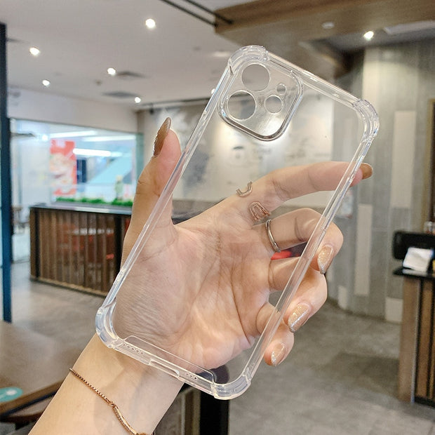 Transparent Shockproof Cases for iPhone 14 Plus