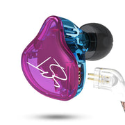 KZ ZST Purple Armature Dual Driver Earphone