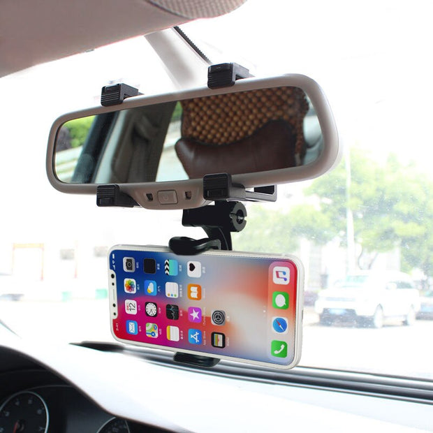 XMXCZKJ Car Phone Holder Car Rearview Mirror Mount Phone Holder