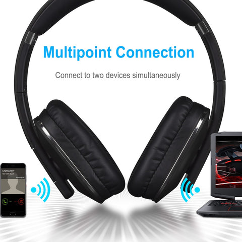 August EP650 Bluetooth Wireless Headphones with