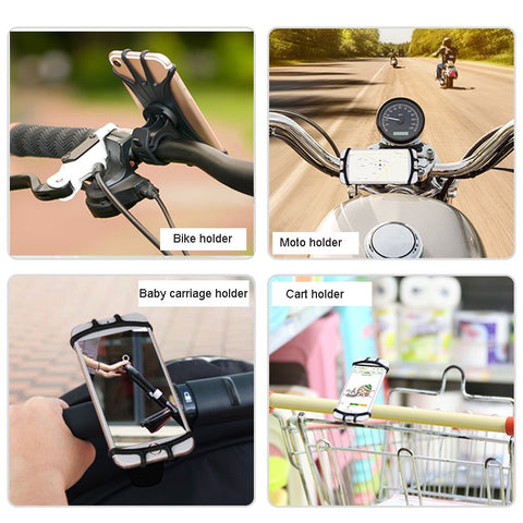Universal Motocycle Bicycle Mobile Phone holder for iPhone Samsung
