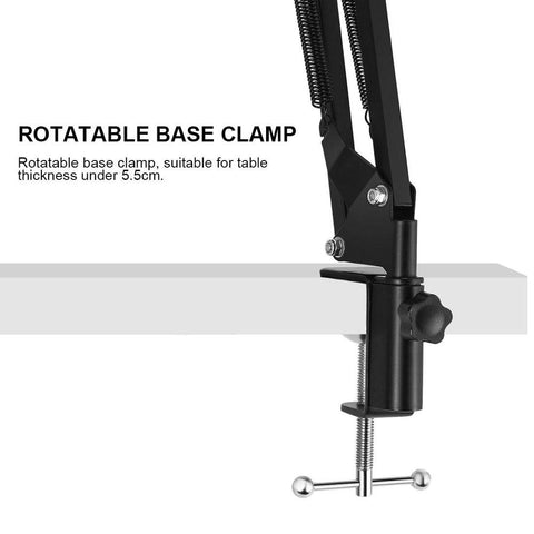 Foldable Adjustable Flexible 360 Rotating Long Arms Mobile Phone Holder