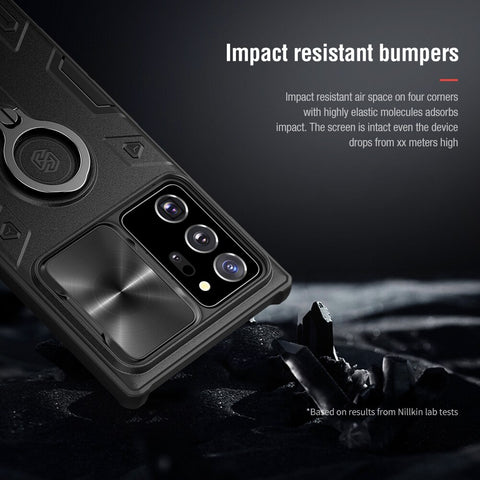 NILLKIN Slide Cover Case For Samsung Galaxy Note 20 Ultra Ring Stand Case