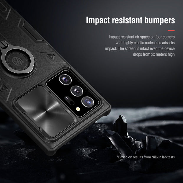NILLKIN Slide Cover Case For Samsung Galaxy Note 20 Ultra Ring Stand Case
