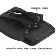 WEFOR Black Army Camo Bag for Mobile Phone Belt Pouch Holster Cover Case