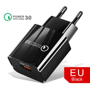 Fast Charger USB EU Wall Mobile Phone Charger