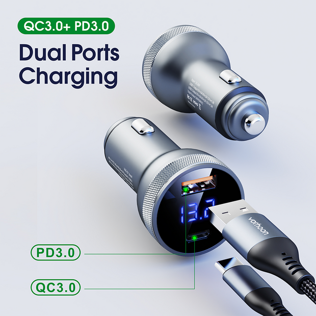 Vothoon USB Car Charger Quick Charge 3.0 Fast