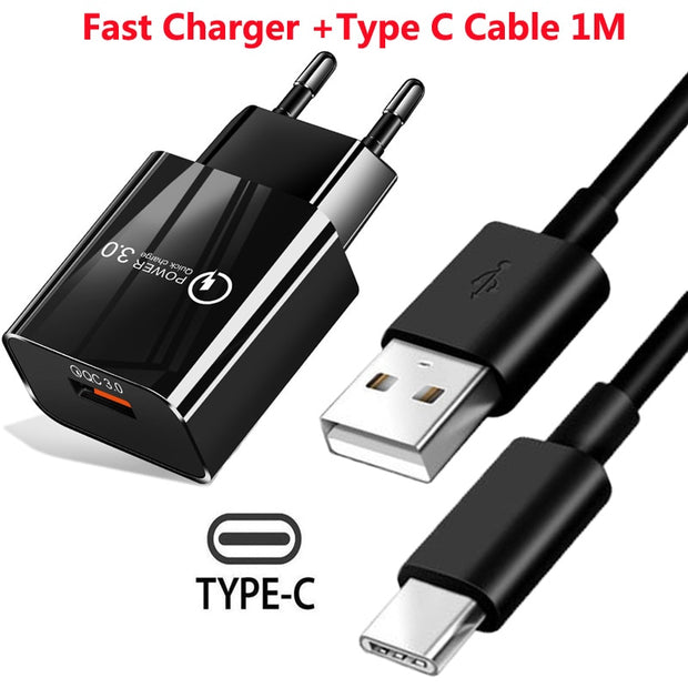 Fast Charger USB EU Wall Mobile Phone Charger