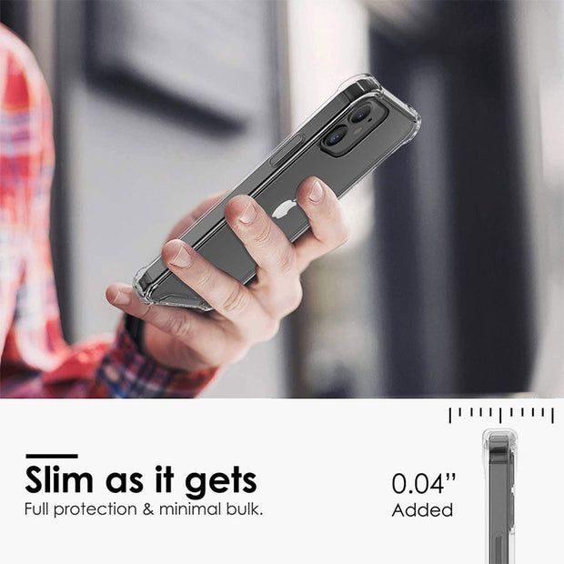 Shockproof Phone Case For iPhone 12 11 13 Pro Max Xs X Transparent Silicone Case