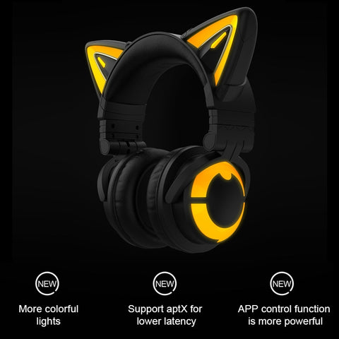 Yowu 3S cute cat wireless headphones