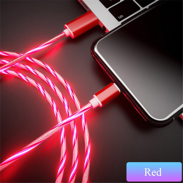 Glowing Cable Mobile Phone Charging Cables