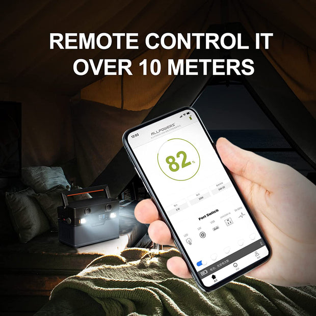 ALLPOWERS 700W Portable Generator 606Wh