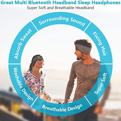 Sleep Mask Bluetooth Sleeping Headphones