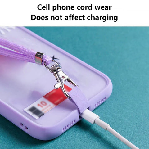 NEW Adjustable Phone Lanyard Detachable Neck