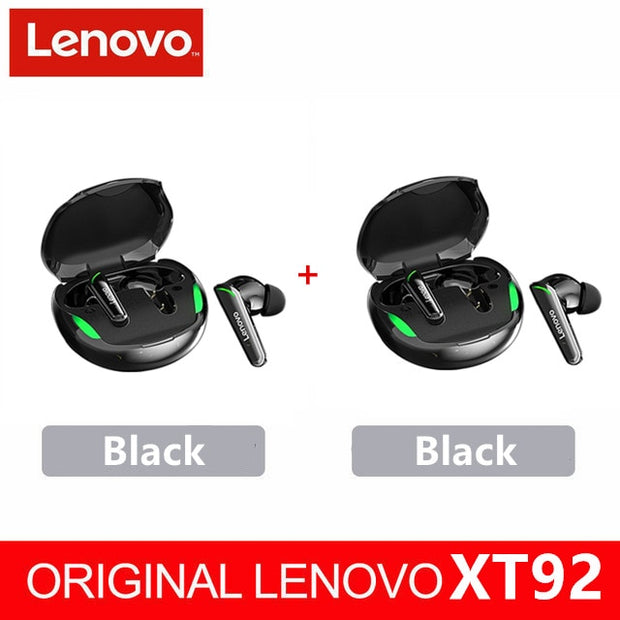 Lenovo XT92 TWS Gaming Earbuds Low Latency Bluetooth Earphones Stereo