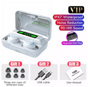 F9-5 TWS Earphone Bluetooth 5.1 Wireless Headphone Hearing Aid Waterproof