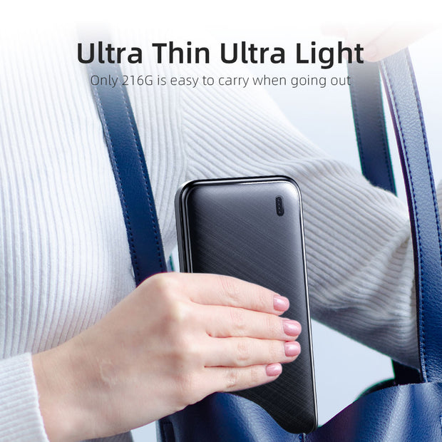 Essager PD 20W 10000mAh Power Bank Portable Charging External Battery Charger 10000 mAh