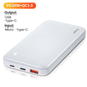 Essager PD 20W 10000mAh Power Bank Portable Charging External Battery Charger 10000 mAh
