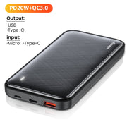 Essager PD 20W 10000mAh Power Bank Portable Charging External Battery Charger 10000 mAh