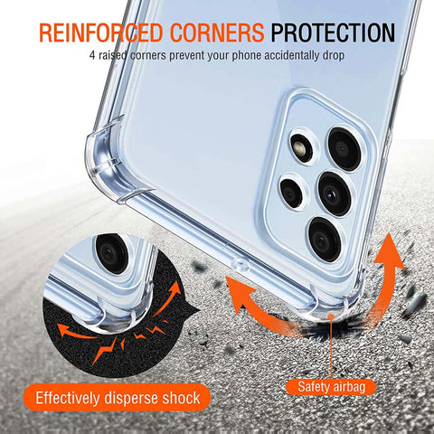 Clear Case For Samsung Galaxy A23 Case