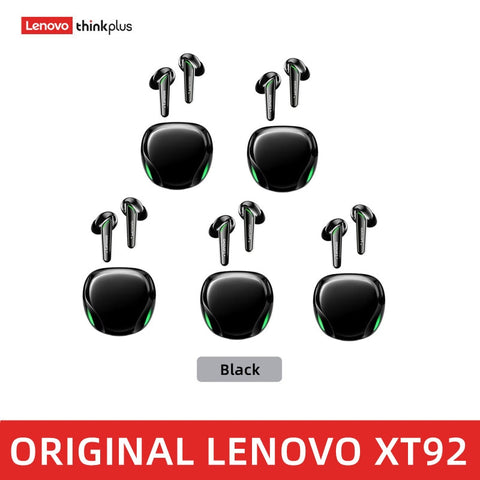 Lenovo XT92 TWS Gaming Earbuds Low Latency Bluetooth Earphones Stereo