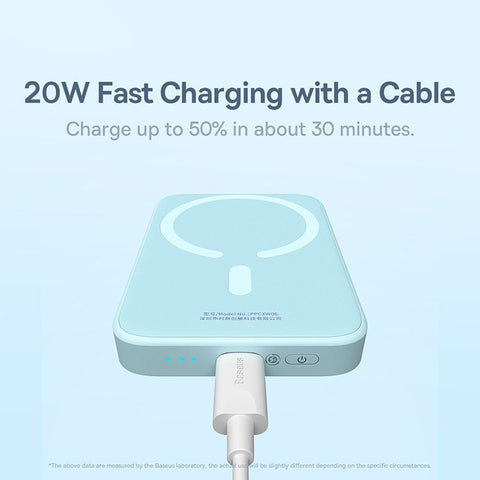 Baseus 20W Magnetic Wireless Charging 6000mAh Power Bank