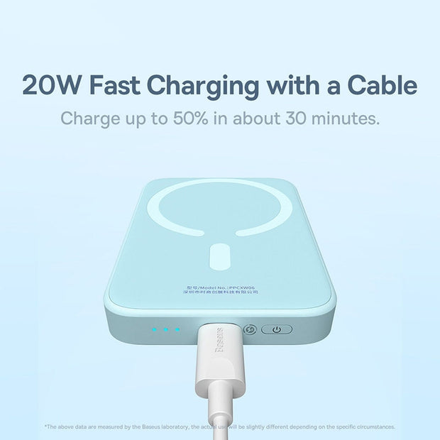 Baseus 20W Magnetic Wireless Charging 6000mAh Power Bank