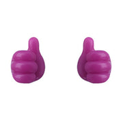 Hand-shaped Rubber Holder Glasses Cable Power Cord Charging