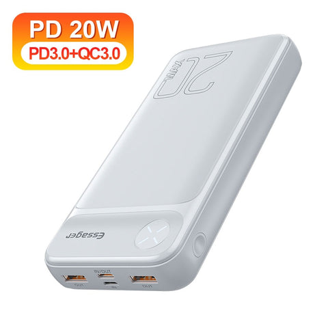 Essager Power Bank 20000mAh External Battery Pack 20000 mAh Powerbank