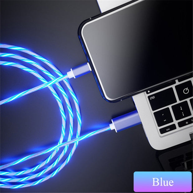 Glowing Cable Mobile Phone Charging Cables