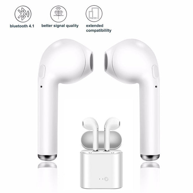i7s TWS Wireless Bluetooth Headset mini 5.0 In-ear Motion Noise