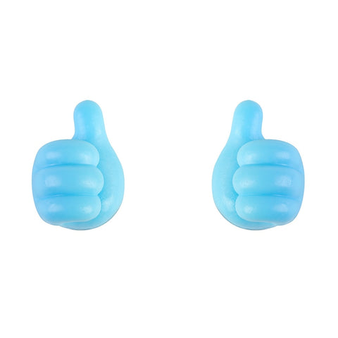 Hand-shaped Rubber Holder Glasses Cable Power Cord Charging