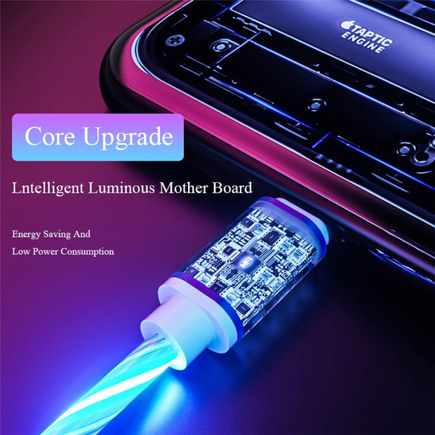 Glowing Cable Mobile Phone Charging Cables