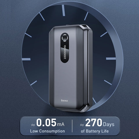 Baseus 10000mAh Car Jump Starter Power Bank Portable Power Station