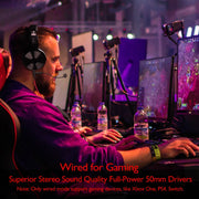 Oneodio Wireless Bluetooth 5.2 Headphones 110Hrs