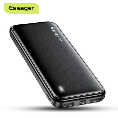 Essager 10000mAh USB Power Bank Slim 10000 mAh Powerbank