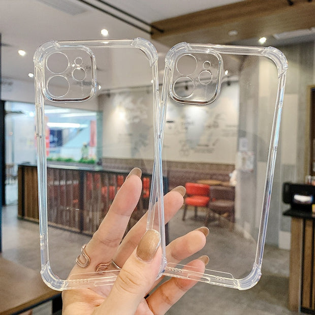 Transparent Shockproof Cases for iPhone 14 Plus